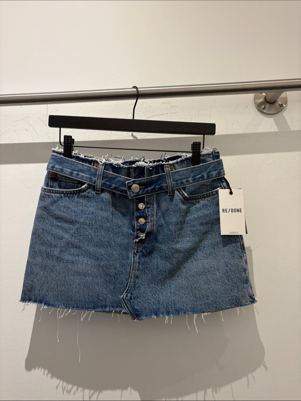 Re/Done Women’s Roxy Skirt - Day Tripper SIZE 24